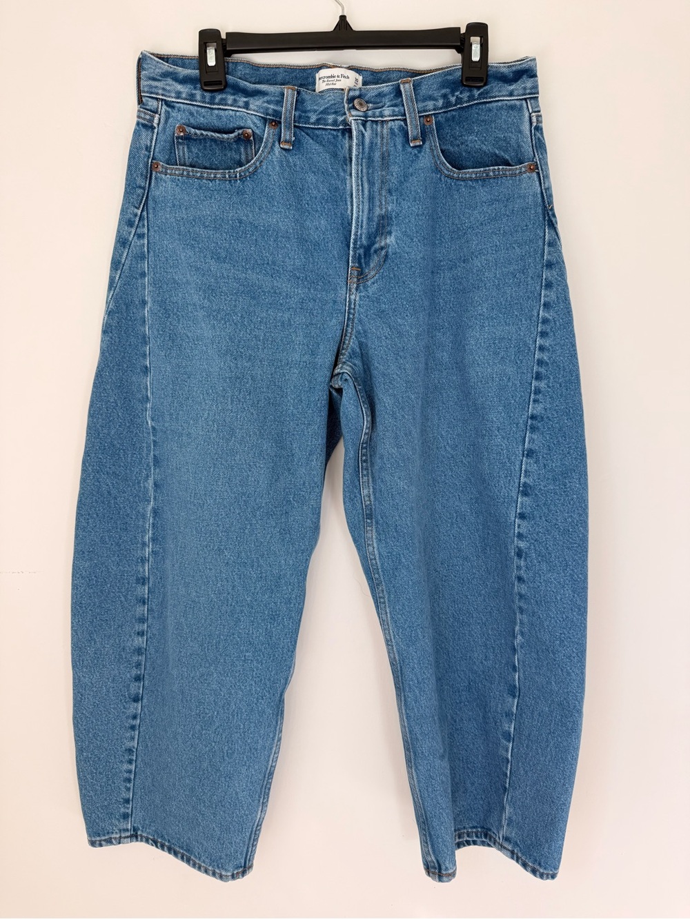 Abercrombie & Fitch The Barrel Jean Mid Rise 30 Short